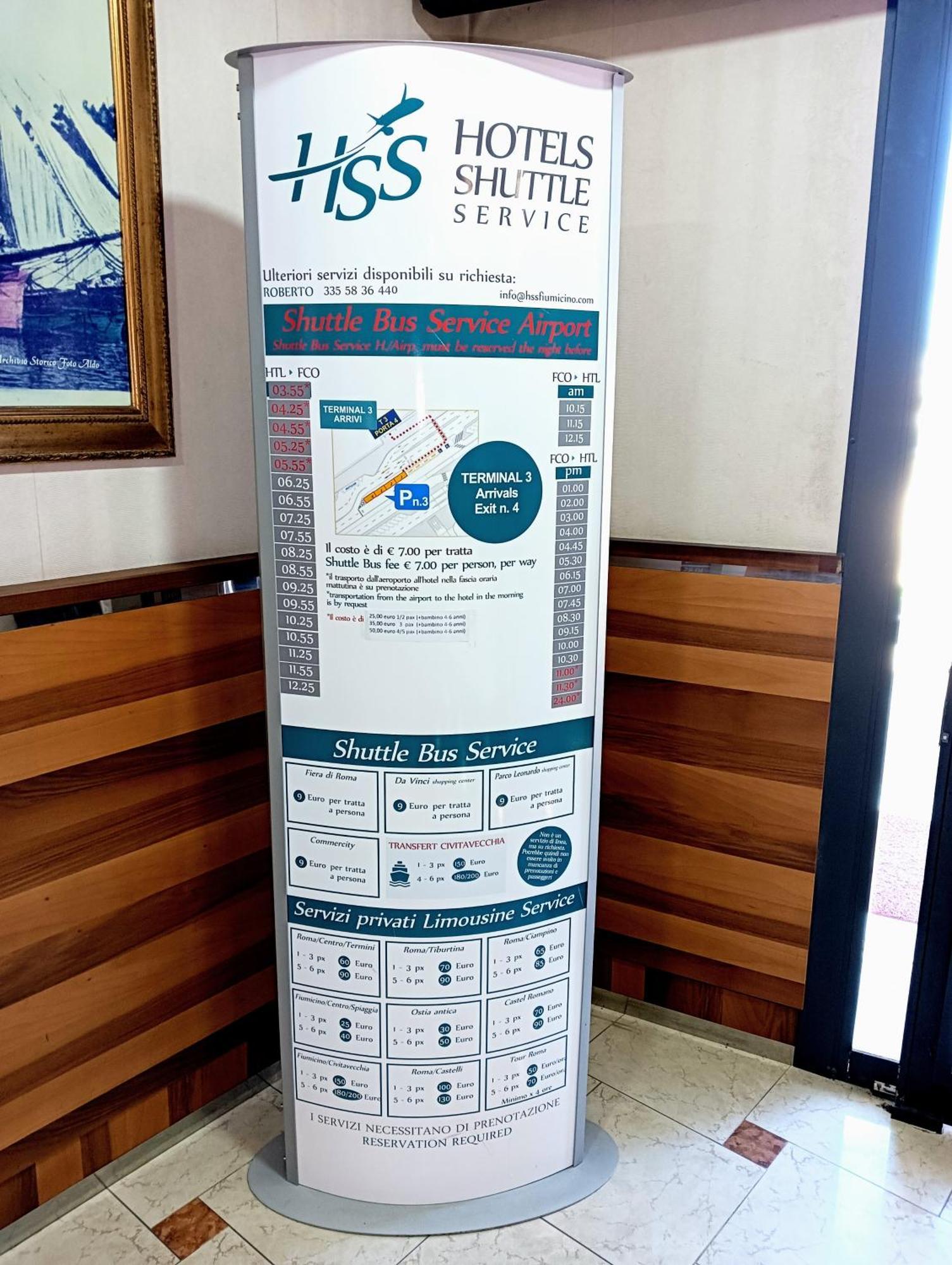 Hotel Riviera Fiumicino Dış mekan fotoğraf